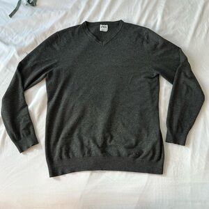 Zara V-Neck Sweater Charcoal M